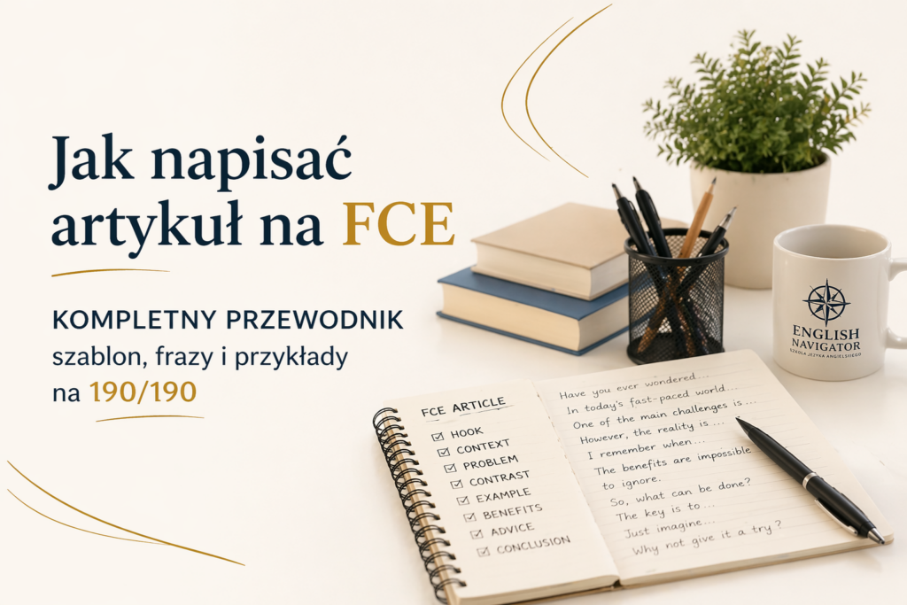 Jak napisać artykuł na FCE