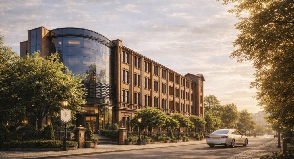 Szkoła angielskiego English Navigator - loft z czerownej cegły - centrum miasta